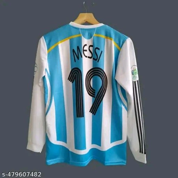 "Own a piece of history with Messi’s Argentina No. 19 jersey—his early national team days captured in a classic design. Premium fabric, authentic look, and perfect for die-hard fans. COD & fast shipping across India!"