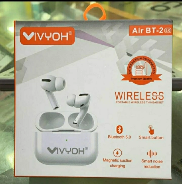 VYOH Bluetooth Airpod - White, Free