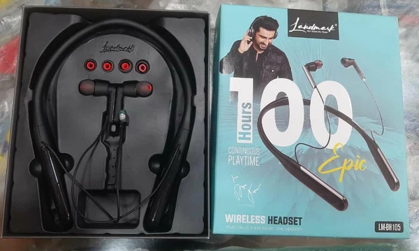LANDMARK  Bluetooth Neckband - BLACK, FREE