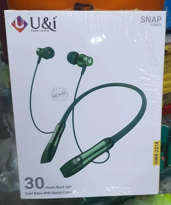 U&i Bluetooth Neckband  - black