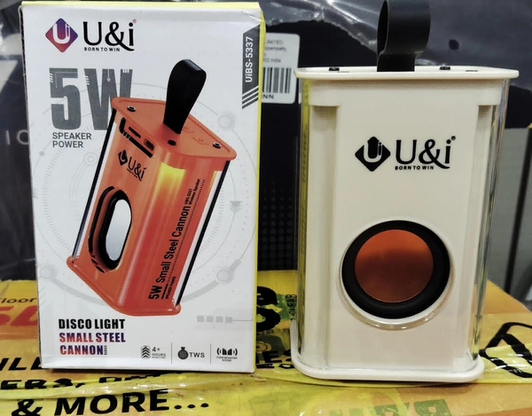 U&I BLUETOOTH SPEAKER - White, Small