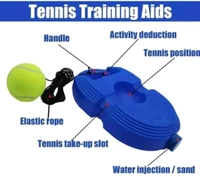 GRS Tennis Trainer Rebound Ball With String | Solo Player