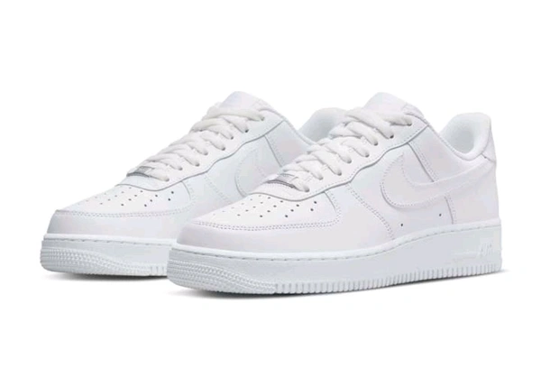 White Nike Dunk Shoes  - White