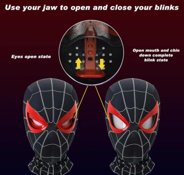Spider-man Mask  - Black