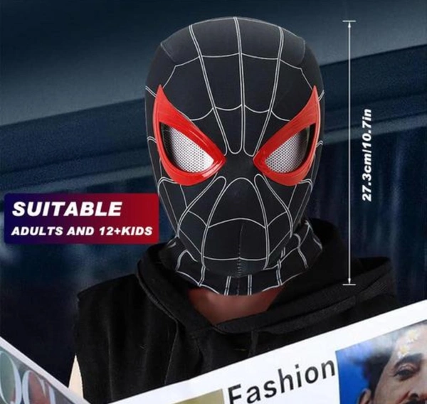 Spider-man Mask  - Black