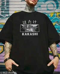 Kakashi T-shirt - Black, L