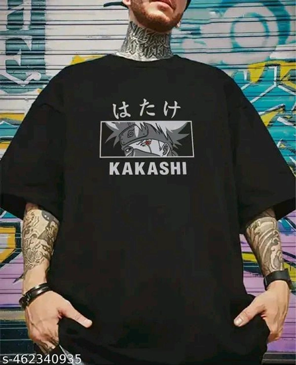 Kakashi T-shirt - Black, XL