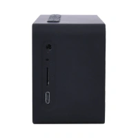 Urban Gear Bluetooth Speaker Cum Mirror Alarm Clock use for Personal, Office, Corporate Gifting - Black