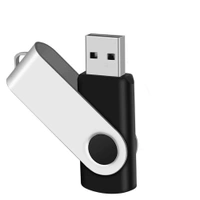 Caro Swivel USB Pendrive - 32GB, Black