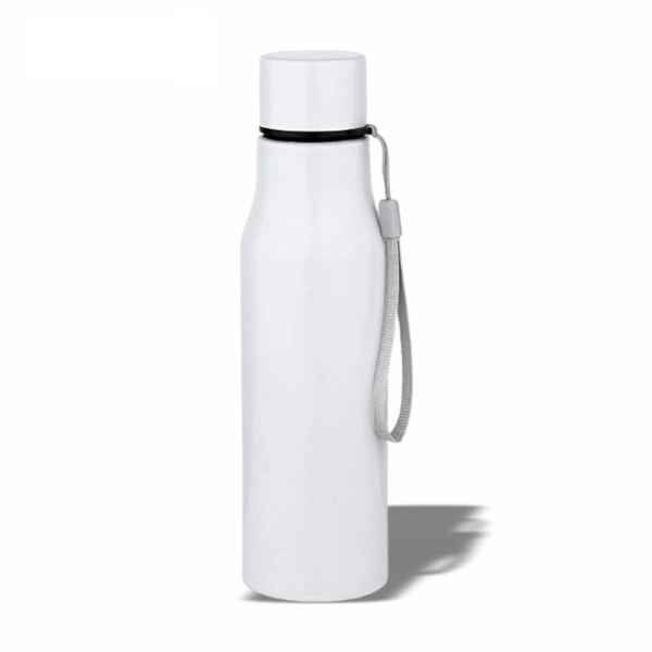 Caro White Stainless Steel Water Bottle - 750ml, Matte Black