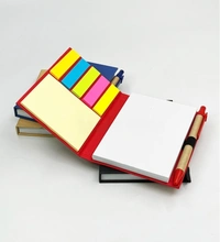Caro Eco Friendly Sticky Notepad with Pen