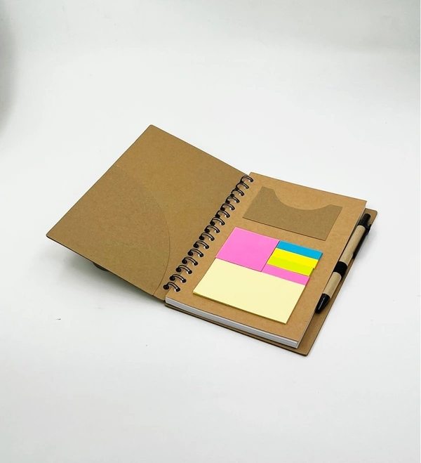 Caro Eco Friendly Sticky Notepad Memo with Pen