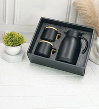 Caro 3 in 1 Kettle And Mug Set - White