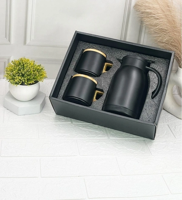 Caro 3 in 1 Kettle And Mug Set - White