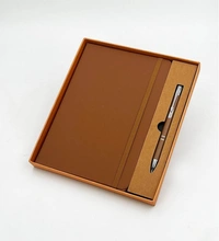 Caro 2 in 1 Diary and Pen Giftset  - Gray