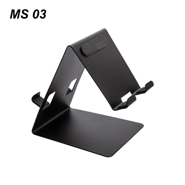 Caro Double Sided Metal Mobile Stand - Black