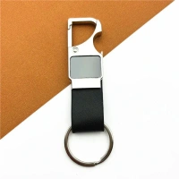 Caro Stylish Metal Keychain for Corporate Gifting & Business Promotions - Black