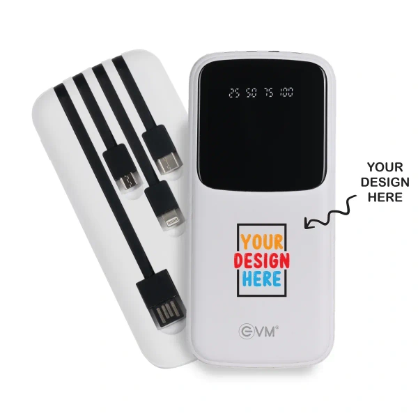 EVM Power Bank 10000mah P0108 - White