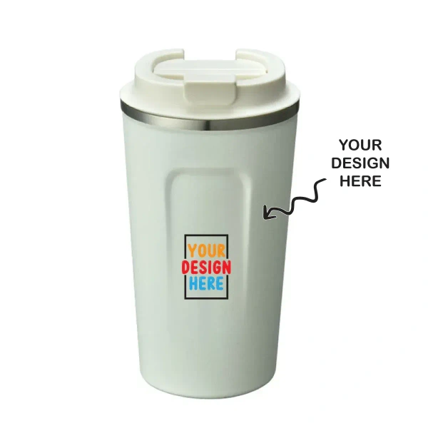 Caro Premium Travel Tumbler - 500ml, White