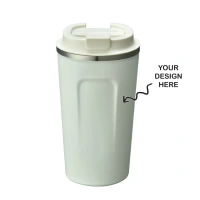 Caro Premium Travel Tumbler - 500ml, White