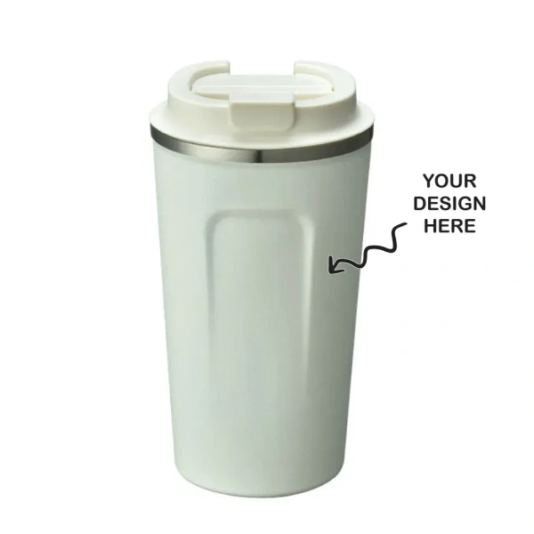 Caro Premium Travel Tumbler - 500ml, White