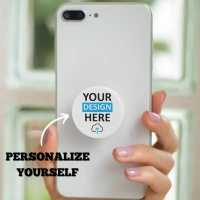 Caro Expandable Phone Mount POP Socket - White