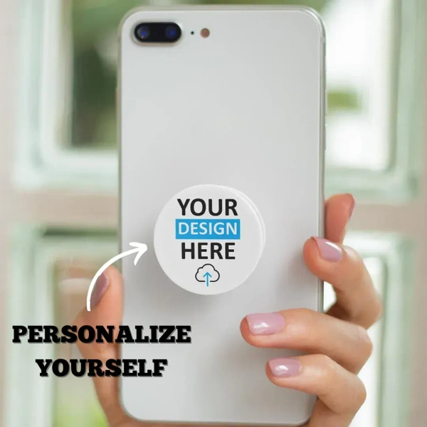 Caro Expandable Phone Mount POP Socket - White