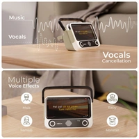 XECH Karaoke TV Bluetooth Karaoke System with Dual Mics and Phone Holder