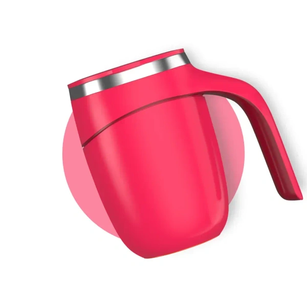 ARTIART DUMBO SUCTION MUG - 450ml, Red