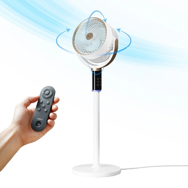 Xech Gusto - Air Circulator Fan, your solution for fresh, powerful air - White