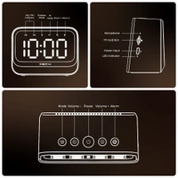 Xech Eon - Multifunctional Clock Speaker - White