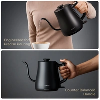 XECH Slowpour Kettle - Black