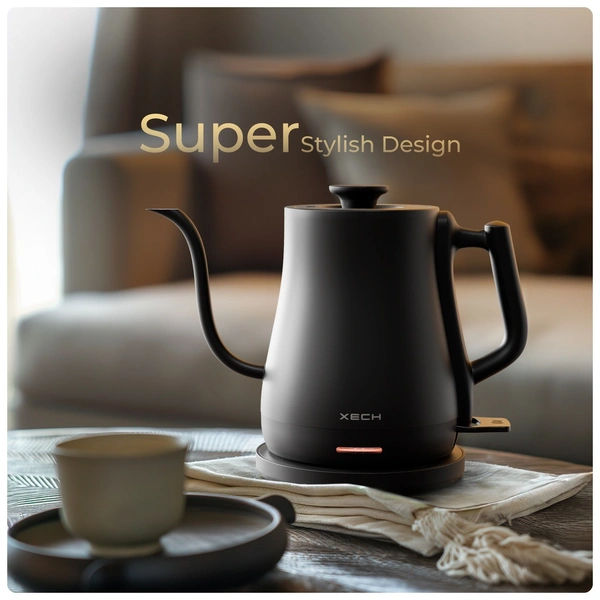 XECH Slowpour Kettle - Black