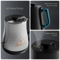 XECH Slowpour Kettle - Black