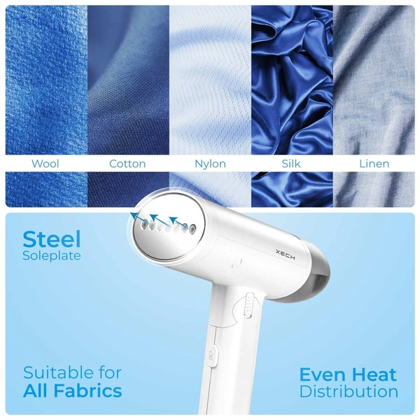 XECH Jetsteam - Garment Steamer for Clothes - White