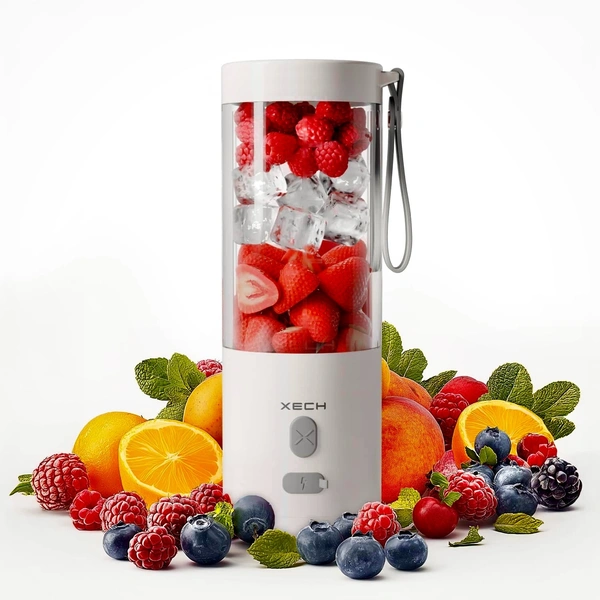 Xech BlendX - Portable Blender that is designed to crush Ice - White, BlendX