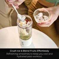 Xech BlendX - Portable Blender that is designed to crush Ice - White, BlendX