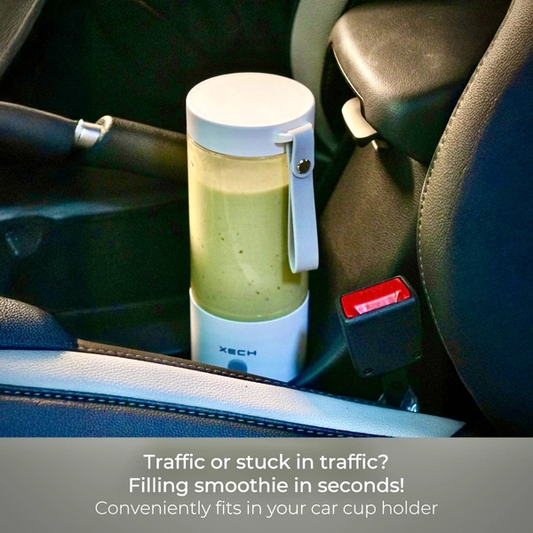 Xech BlendX - Portable Blender that is designed to crush Ice - White, BlendX