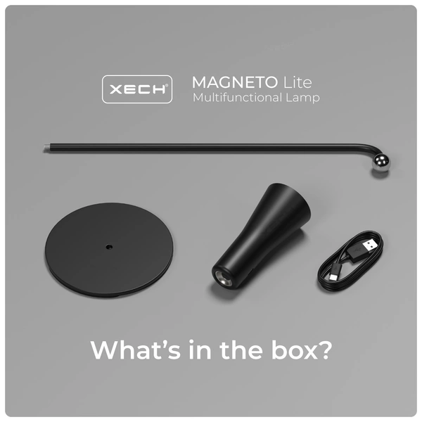 XECH Magneto Lite - Magnetic Multifunctional Lamp - Black