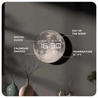 XECH Solaris Plus Moon - The future of LED clocks - Moon
