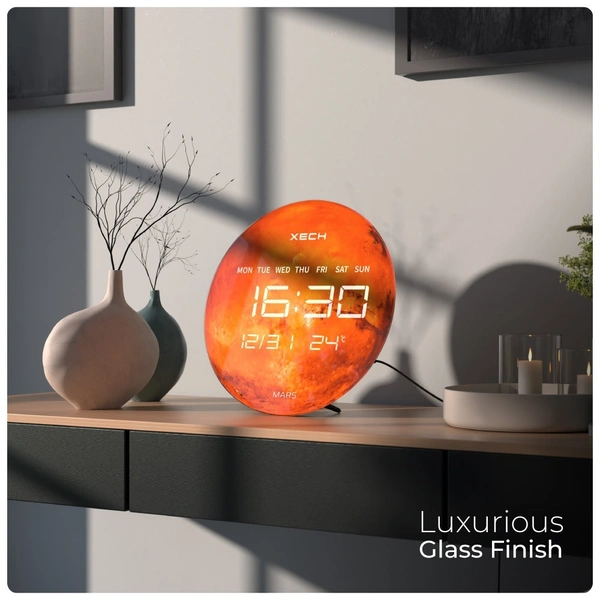 XECH Solaris Plus Mars - The future of LED clocks - Mars