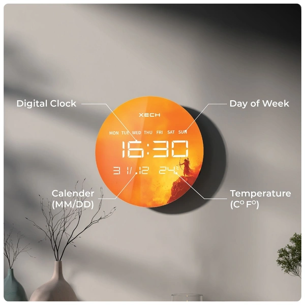 XECH Solaris Plus Archer - The future of LED clocks - Archer