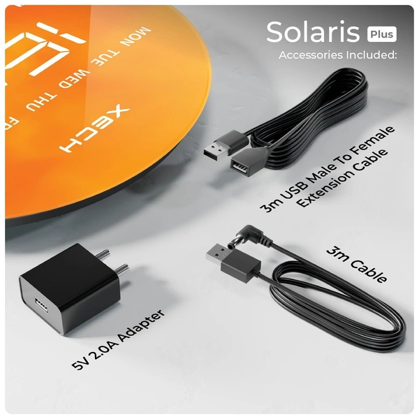 XECH Solaris Plus Archer - The future of LED clocks - Archer