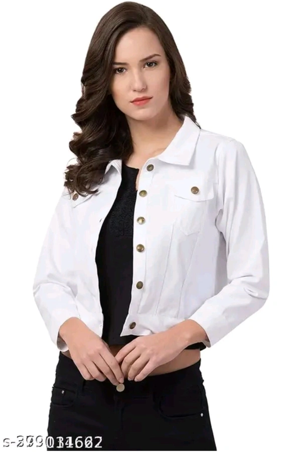 LUXCERA  BLACK dress With White Jacket For Women  - Black, S