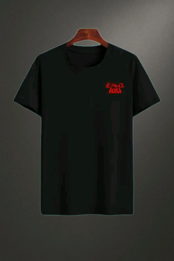 Anime Style Tshirt - Black, M.₹289