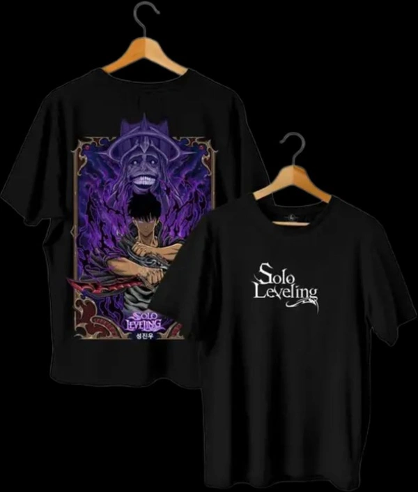 Solo Leveling Tshirt  - Black, XL