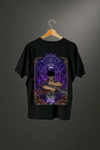 3 Anime Style Tshirts 3 In One - Black, Xl