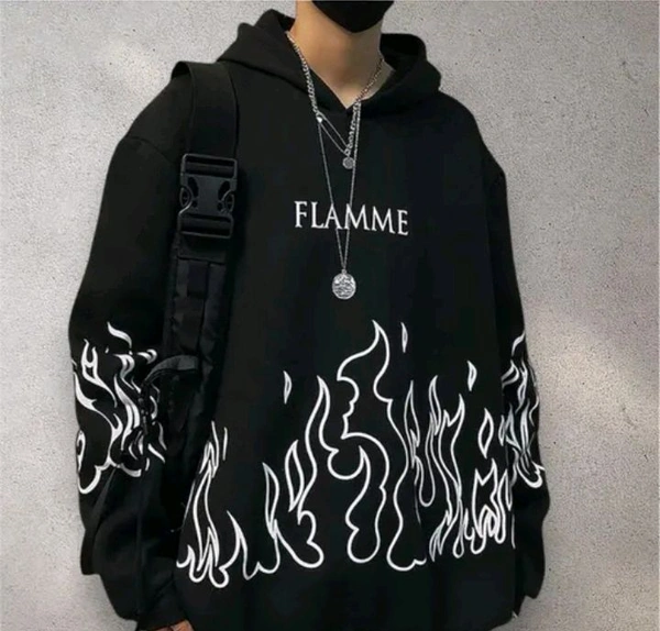Hoodie For Men - Black, L