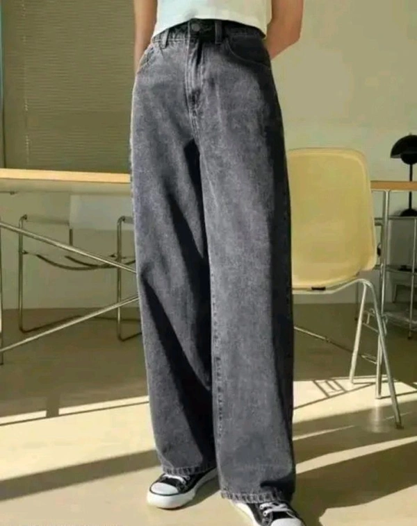 Women Straight Fit Black Faded Look  - Dorado, 26