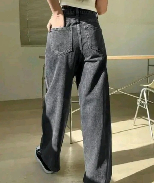 Women Straight Fit Black Faded Look  - Dorado, 26